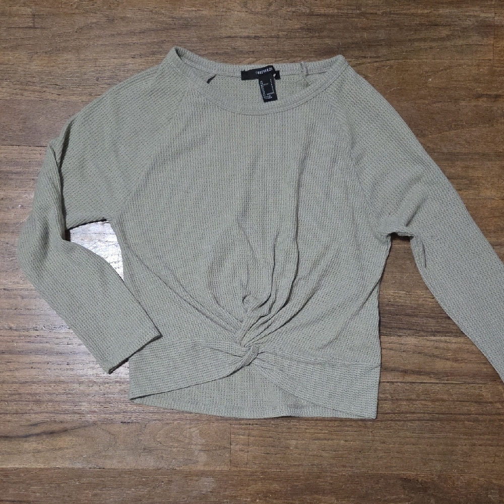 🔵3/$13 Forever 21 Thermal Twist Top